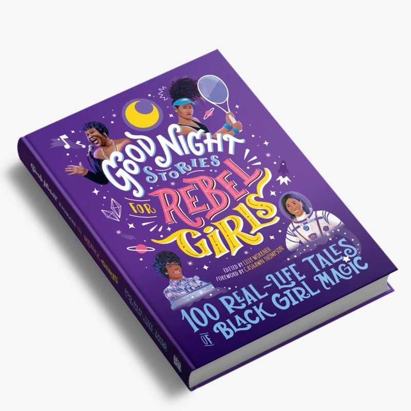 photo du livre Good Night Stories for Rebel Girls: 100 Real-Life Tales of Black Girl Magic 